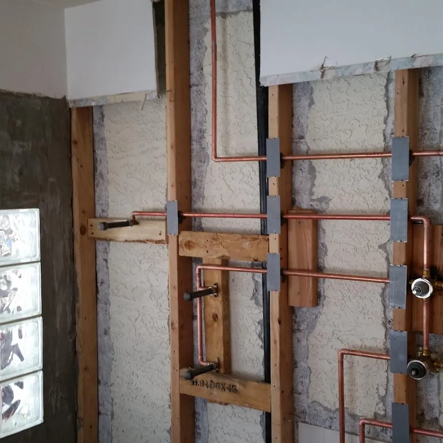 Copper pipe installation for Burst Pipe Repair in Godley